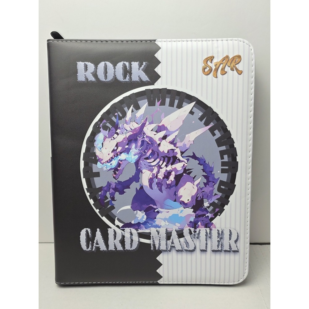 Rock Card Master‎ trading card holder binder NEW SAR Dragon